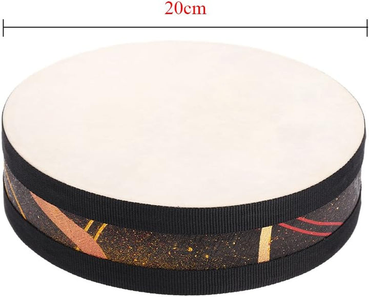 Andoer® Ozean Welle Perle Trommel Sanfte See Klang Musikinstrument 8 inch, 8 inch