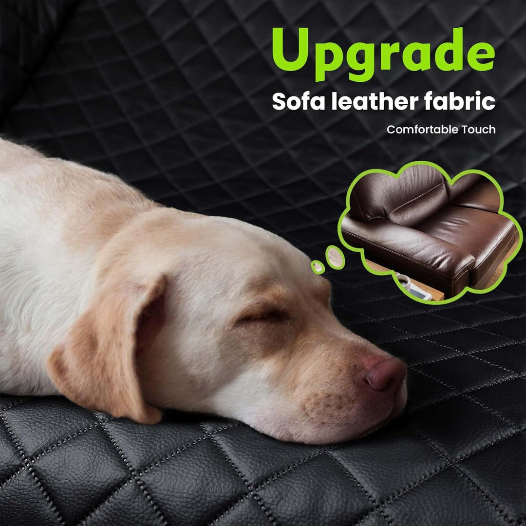 pecute Hundedecke Auto Rückbank mit Harter Unterseite 133 * 62 cm,2025 Verbesserte Materia, 3-in-1 S