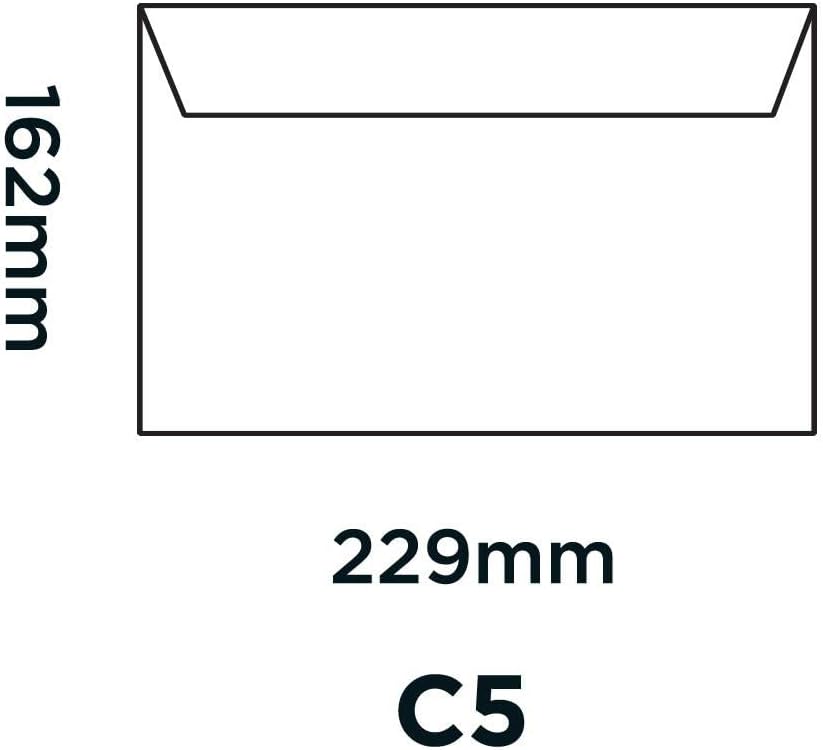 Blake Creative Colour 306 Briefumschläge Haftklebung Leuchrot C5 162 x 229 mm - 120g/m² | 500 Stück