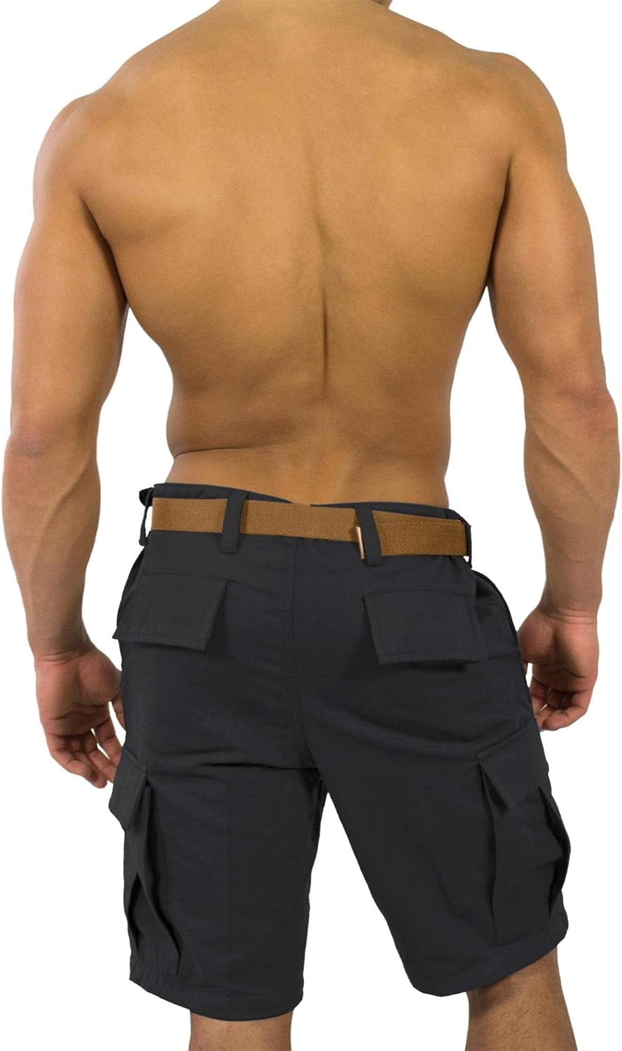 normani BDU Bermuda Short für Herren, Anthrazit