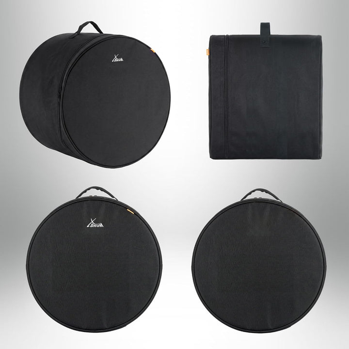 XDrum Bass Drum Tasche, gepolstert, Schwarz, Drum Bag (22"x16"), 22"x16"