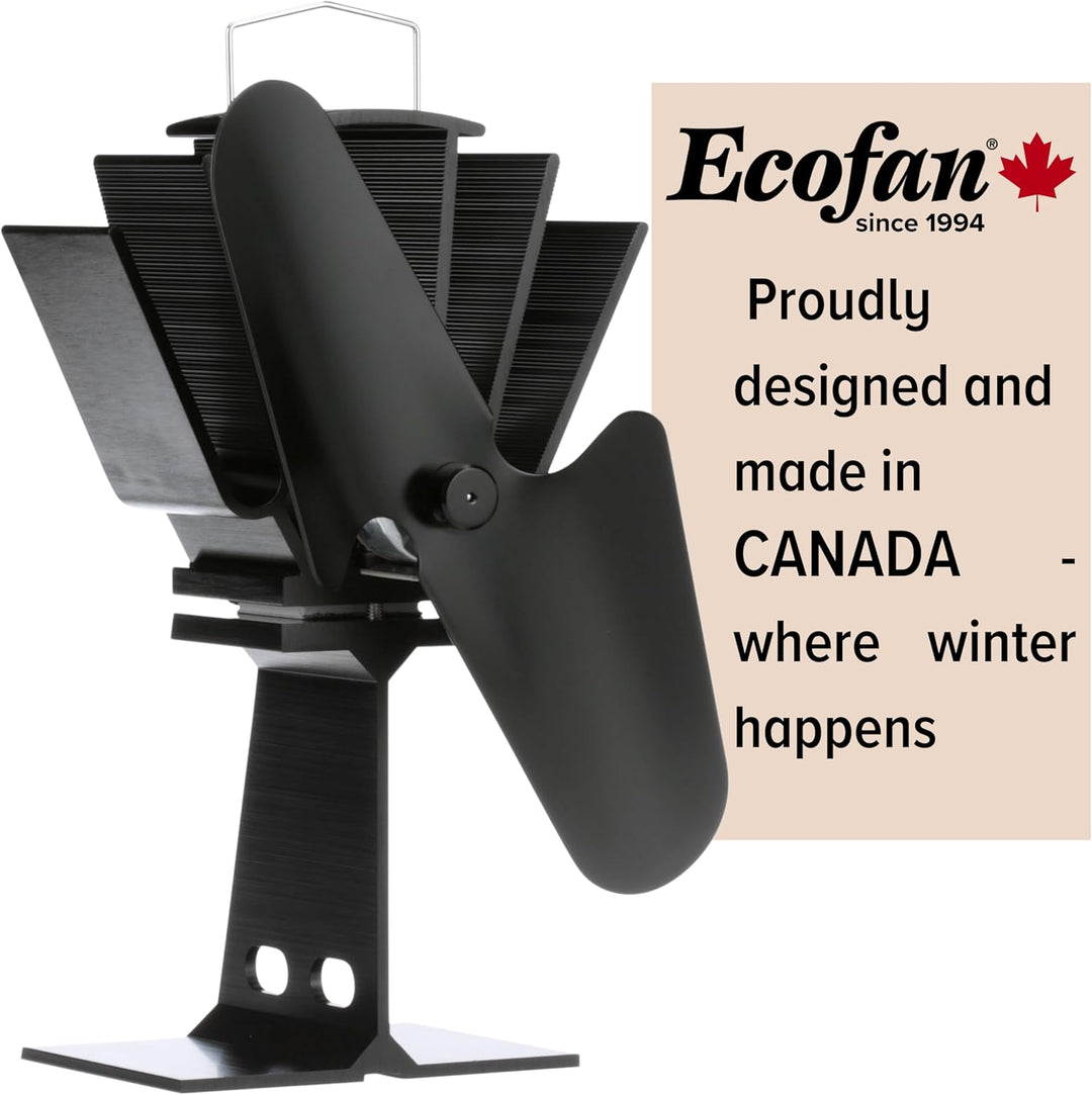 Caframo Limited 800CAXBX Limited Original Ecofan by Caframo, Schwarz Schwarz Zweisprachig, Schwarz Z