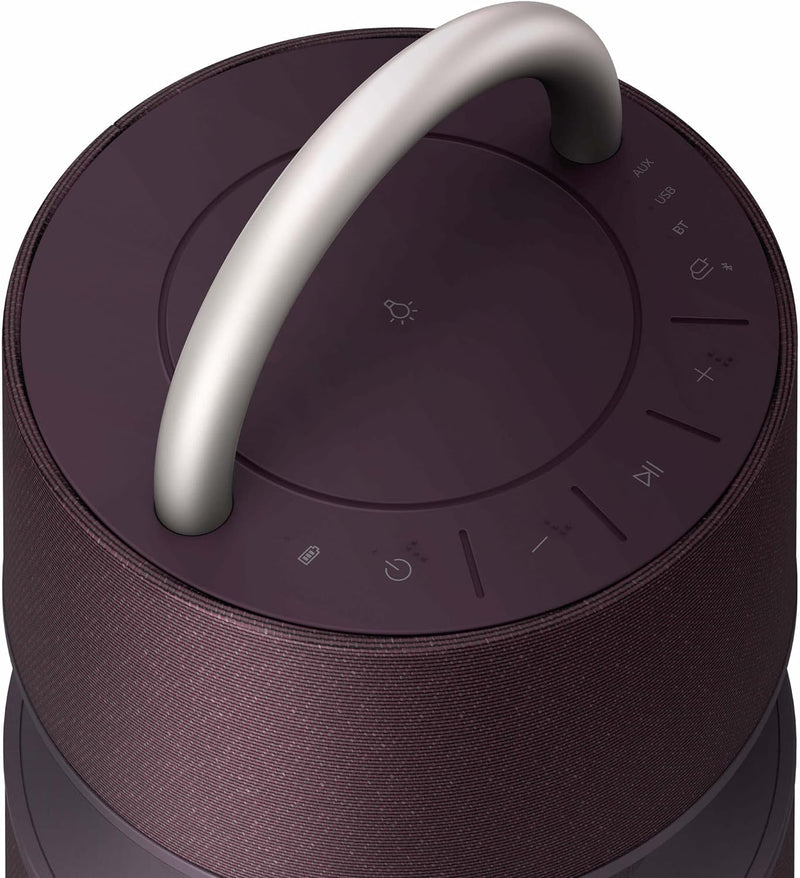 LG Electronics XBOOM 360 DRP4, tragbarer Bluetooth-Lautsprecher (120 Watt, 360 Grad Sound, Beleuchtu