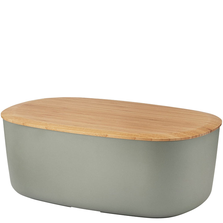 RIG-TIG Brotkasten Box-IT - Aufbewahrungsbox für Brot, Brötchen, Kekse, Gebäck, Schneidebrett als De