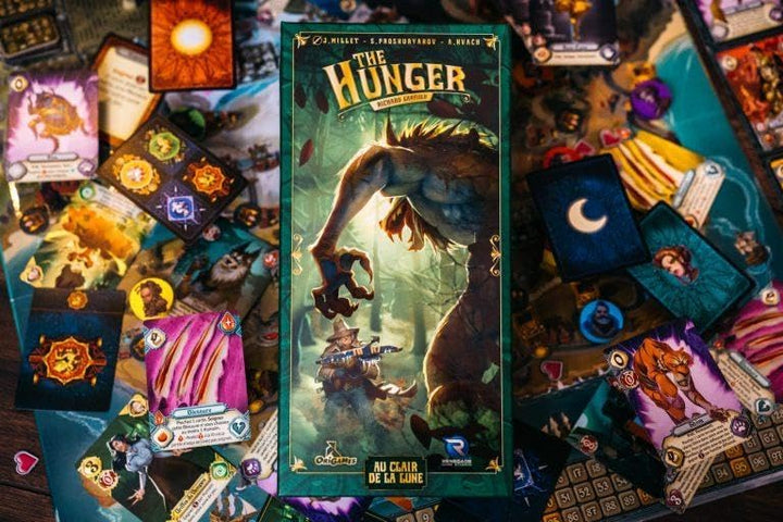 Origames The Hunger (Erweiterung: Au Clair de Lune) – Gesellschaftsspiel – französische Version