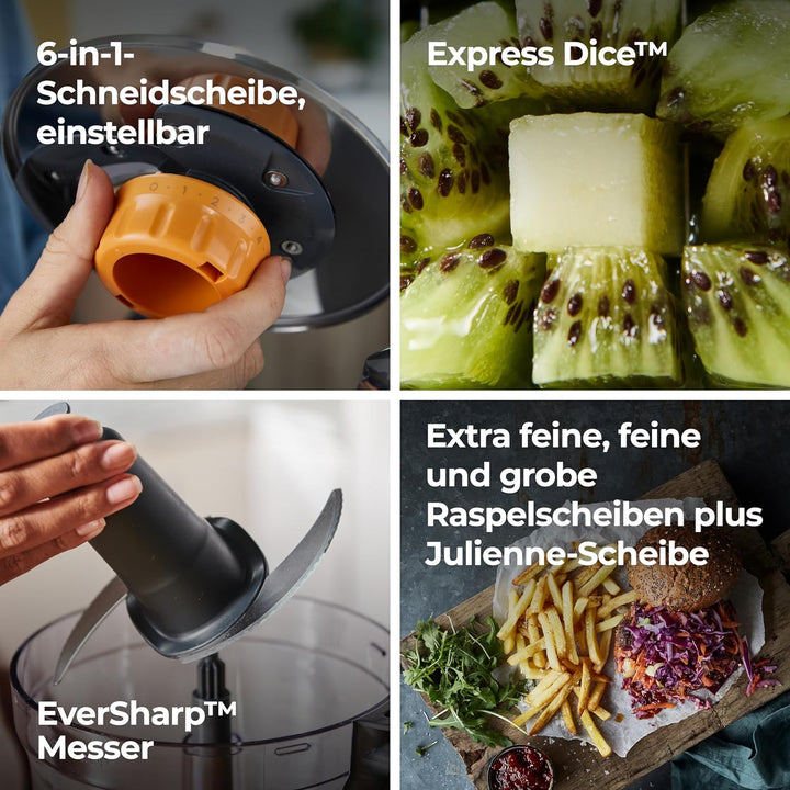 Kenwood MultiPro KAH65.000PL Multi-Zerkleinerer, Zubehör für Kenwood Chef & Chef XL Küchenmaschinen,