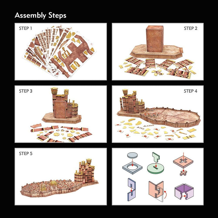 Game of Thrones King's Landing 3D Puzzle