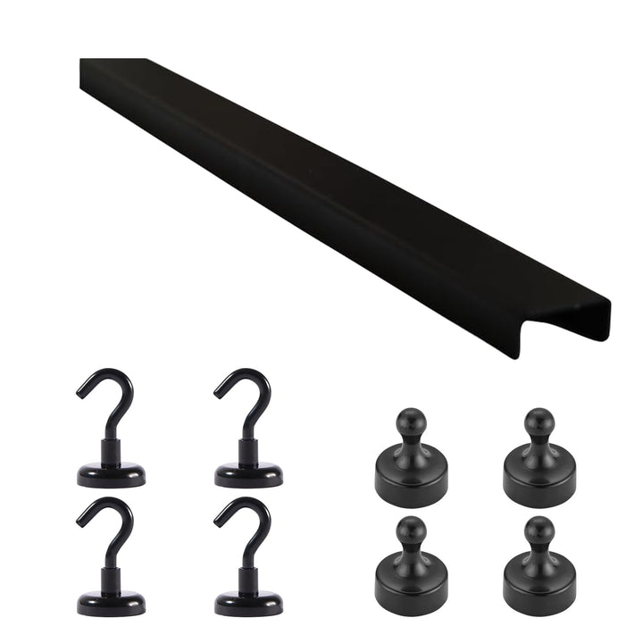 Wandorganizer für Akustikpaneel, Haken, Box & Regal Metall, Ablage für Akustikpaneele Lamellen Wandp