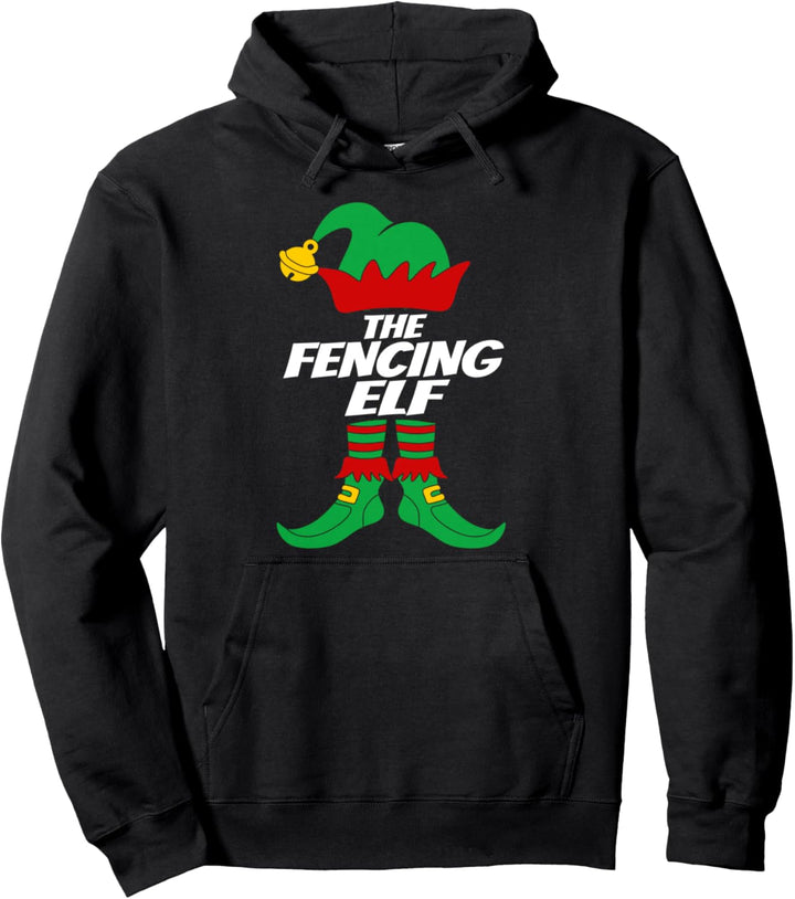 Fechtsport Outfit Fechttrainer "The Fencing Elf" Outfit Pullover Hoodie