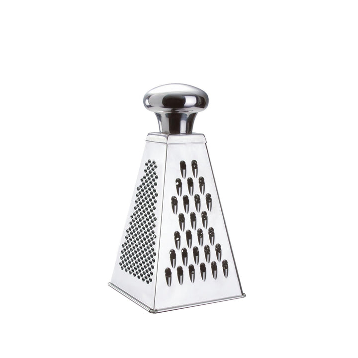 Küchenprofi Reibe-1004402800 Silber One Size | Grob-, Fein-, Kronenreibe, Gurkenhobel, rostfreier Ed
