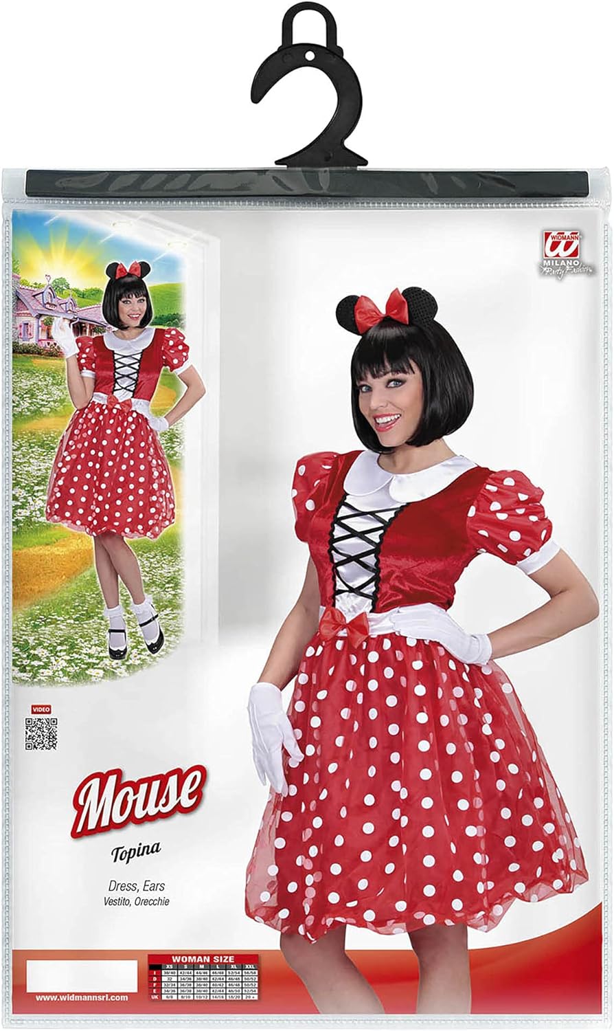 "MOUSE GIRL" (dress, ears) - (M), M