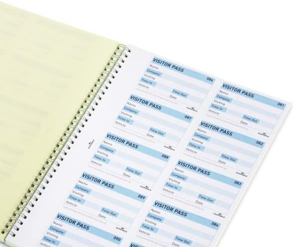 Durable Besucherbuch mit 300 Namensschildern 300 Refill Einzelbett, 300 Refill Einzelbett