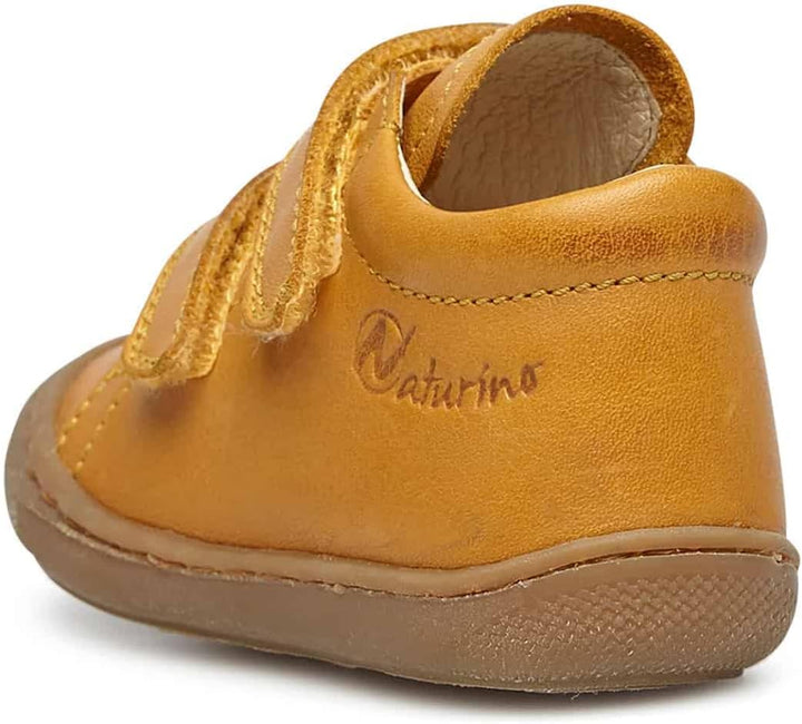 NATURINO Cocoon VL-Lauflernschuhe aus Leder, 17 EU K&#xFC;rbis