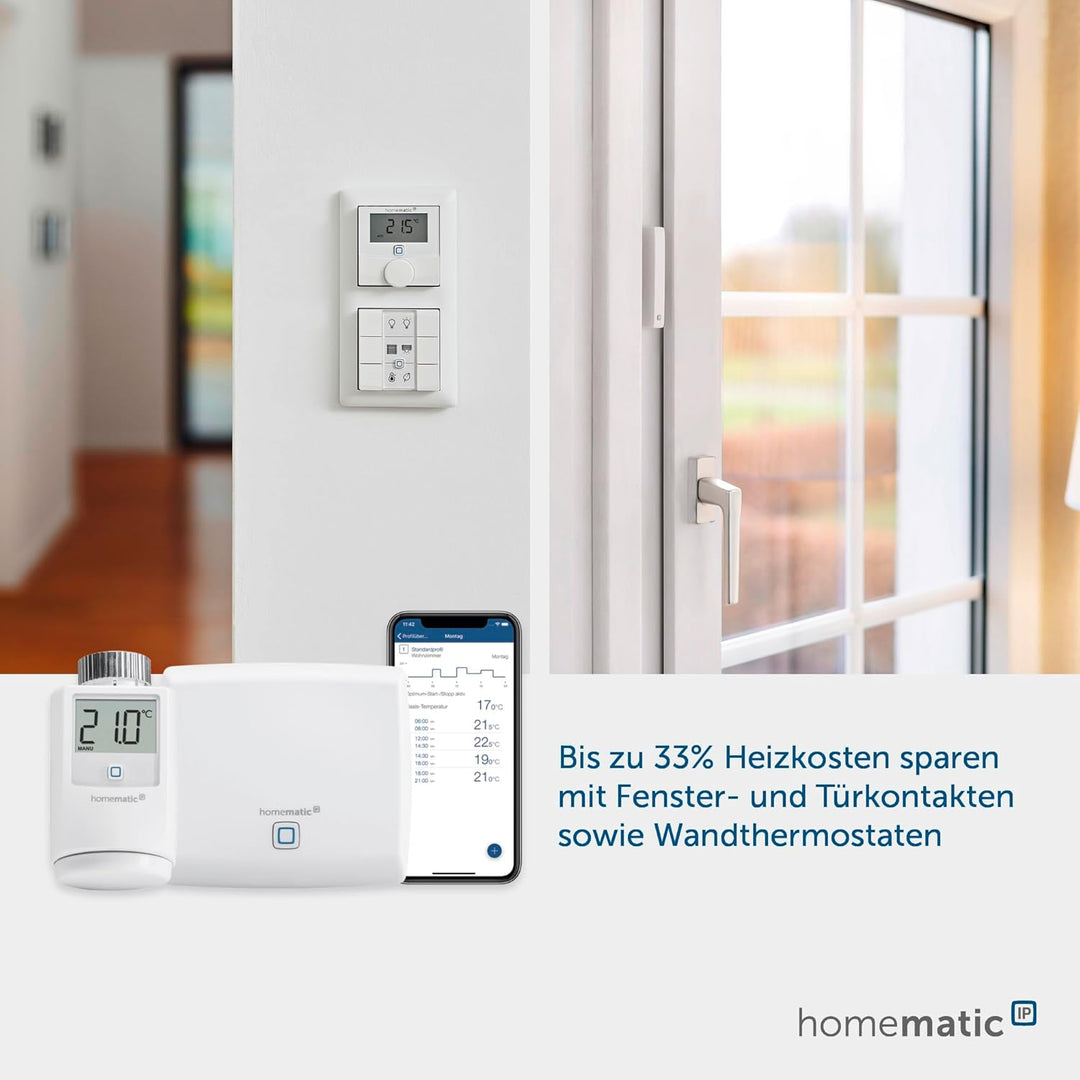 Homematic IP Smart Home Starter Set Mini Heizen - Standard, standard