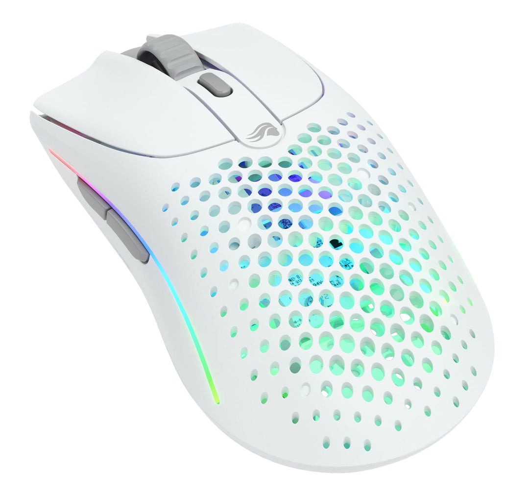 Glorious Gaming Model O 2 Wireless Mouse da Gaming - Wireless 2,4 GHz e Bluetooth ibrido, superlegge