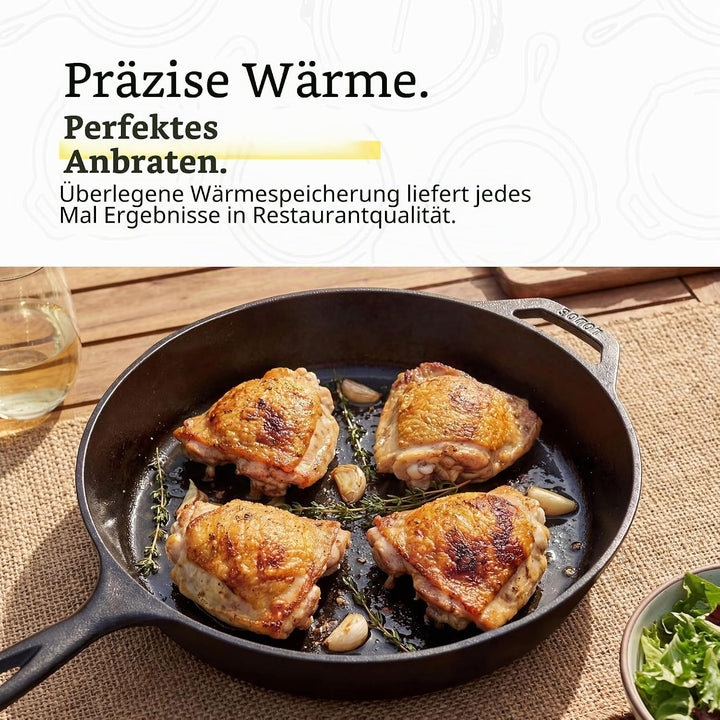 Lodge Bratpfanne Bratpfanne 15" schwarz 15 Inch, 15 Inch