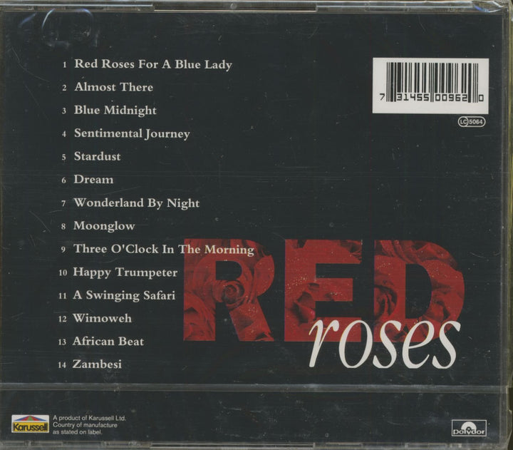 Red Roses, Audio-CD
