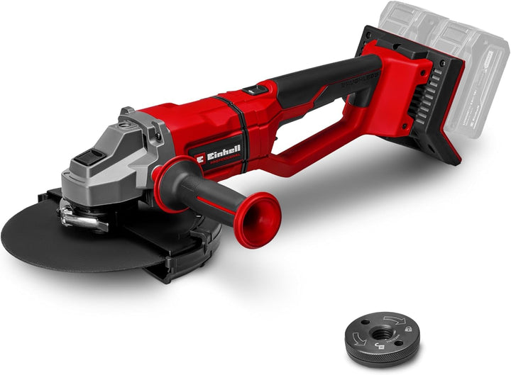 Einhell Professional Akku-Winkelschleifer AXXIO 36/230 Q Power X-Change (36 V, 230 mm Scheibendurchm