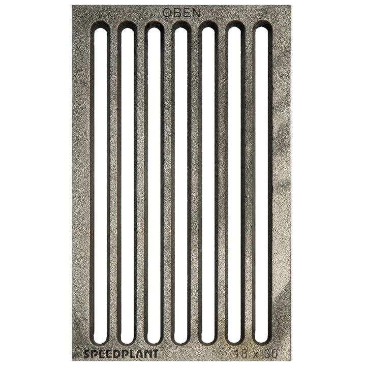 Hochwertiger Ascherost 18 x 30 cm Ofenrost Kaminrost Liegerost Tafelrost Feuerrost - Premiumqualität
