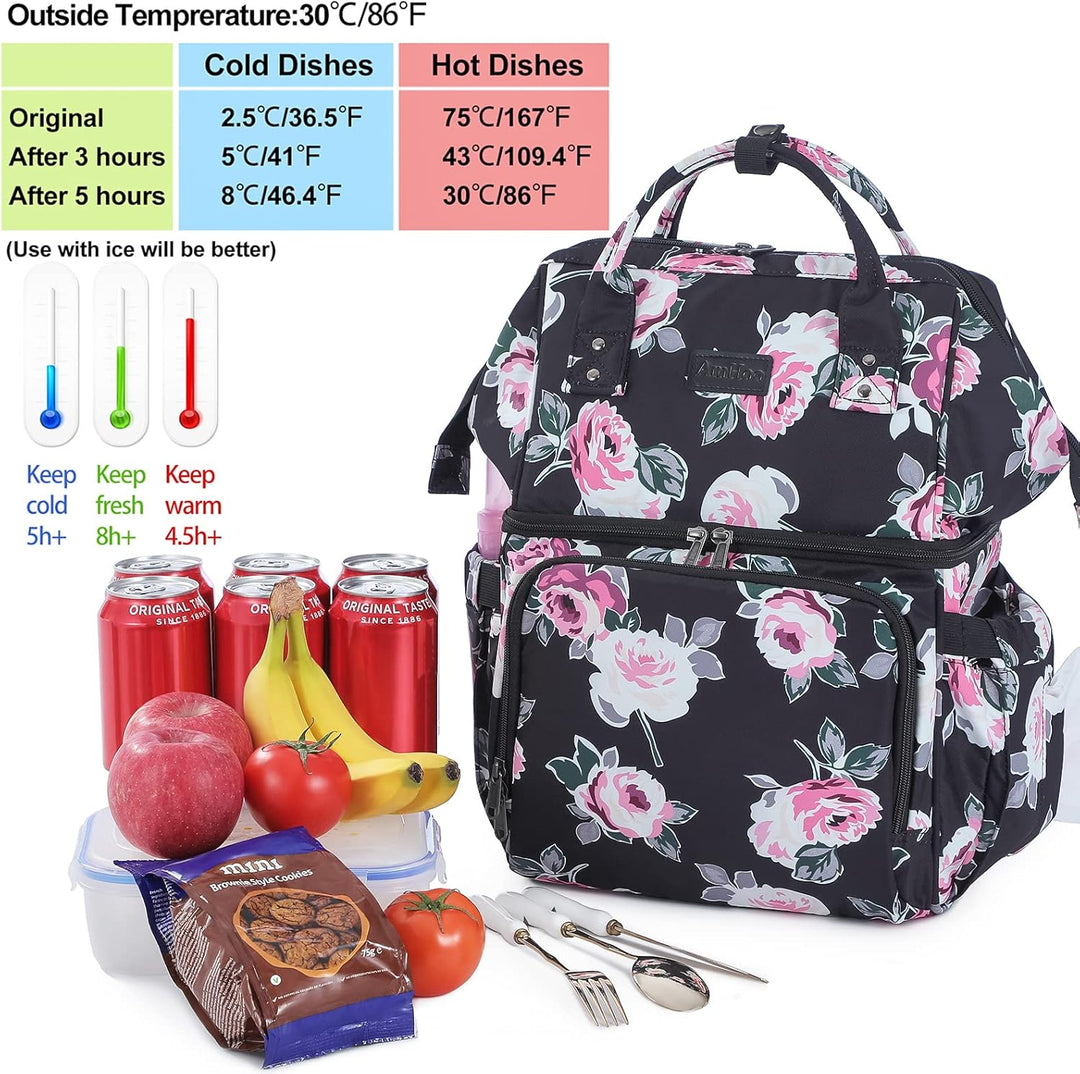 AmHoo Lunch Tasche Kühltasche Klein 15L Thermotasche Wasserdichte Lunchtasche Isoliertasche Picknick