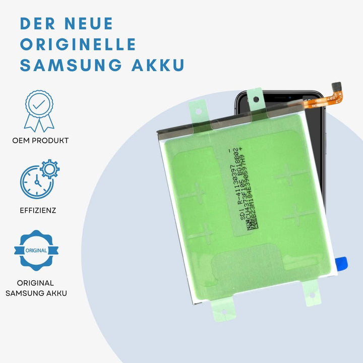 INNCOMM Original Akku für Samsung Galaxy S22 + 5G SM-S906 Original OEM - 4500 mAh Lithium-Ionen-Batt