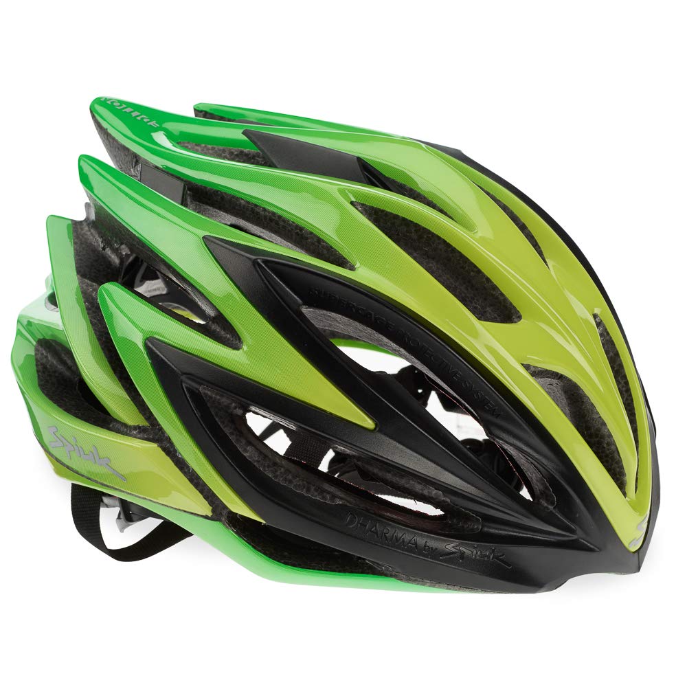 Spiuk Sportline ED Helm Dharma Edition (S-M) 51-56 Gelb/grün, (S-M) 51-56 Gelb/grün
