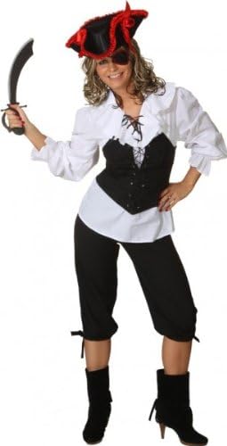 schwarze Kniebundhose, Erwachsenen-Grösse:36/38 36-38, 36-38