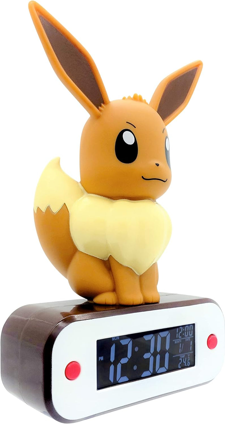 TEKNOFUN 811370 Pokémon Evoli LED Lampe Wecker