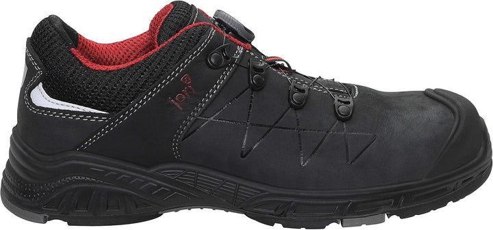 JORI Sicherheitsschuhe jo_MAX BOA Low S3, Damen und Herren, Leder/Textil, Kunststoffkappe (Leichter