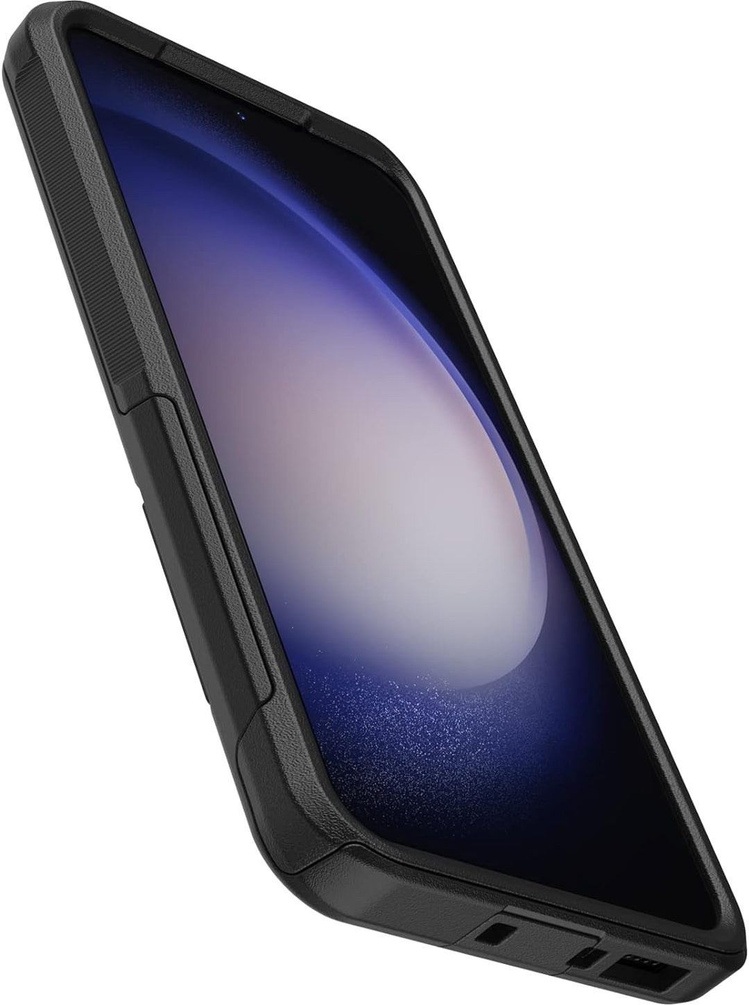 OtterBox Commuter Series Schutzhülle für Galaxy S23, Schwarz Schwarz Commuter Serie, Schwarz Commute