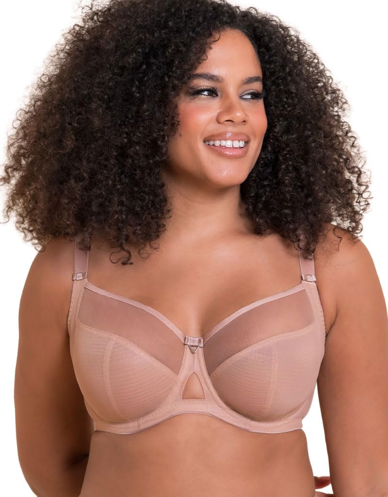 Curvy Kate Damen Victory Balconette BH für den Alltag, Beige (Latte), 75J