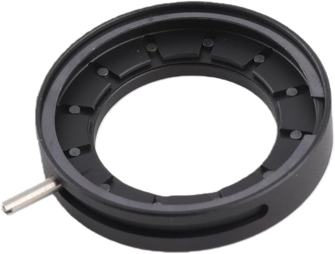 Fafeicy 12 Klingen Iris Adapter, Aperture Adjustable Lens Optische Blende mit 7,0 mm Dicke, mit ø1,5