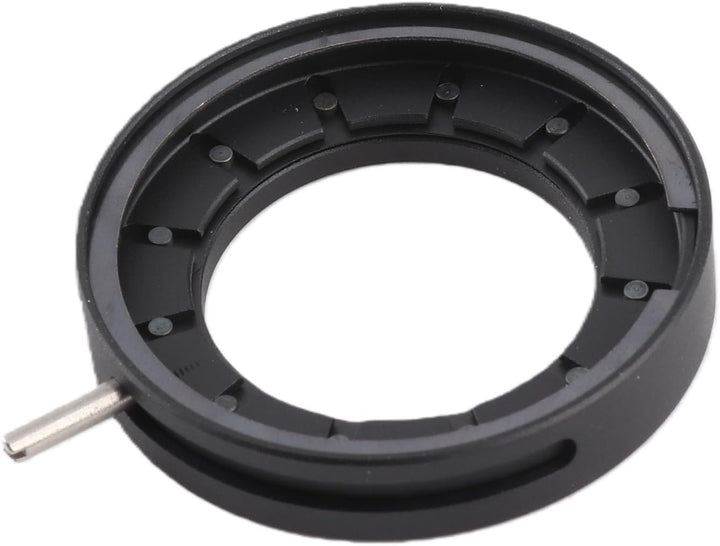 Fafeicy 12 Klingen Iris Adapter, Aperture Adjustable Lens Optische Blende mit 7,0 mm Dicke, mit ø1,5