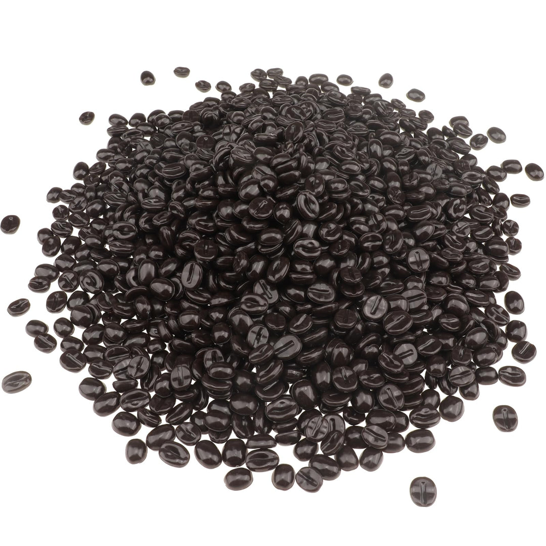 Künstliche Kaffeebohnen 500g (1500 Pcs) gefälschte Kaffeebohnen für Home Kitchen Table Centerpiece C