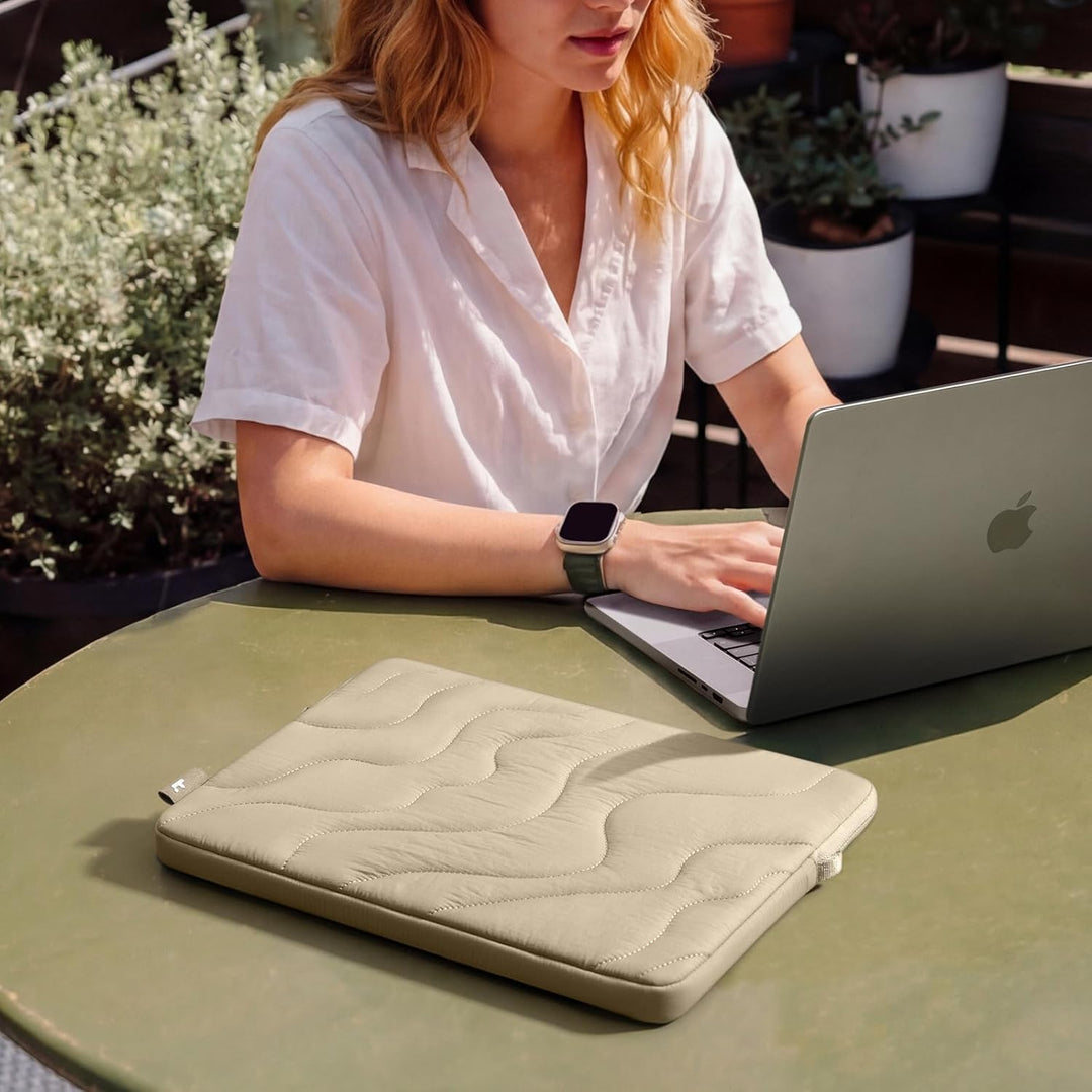 tomtoc Gesteppte Laptop Tasche Hülle für 15-Zoll MacBook Air M3/A3114 M2/A2941 2024-2023, 2024 15" M