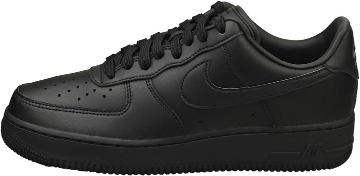 Nike Herren Air Force 1 '07 FreshSneaker 37.5 EU Schwarz Anthrazit Schwarz Schwarz, 37.5 EU Schwarz