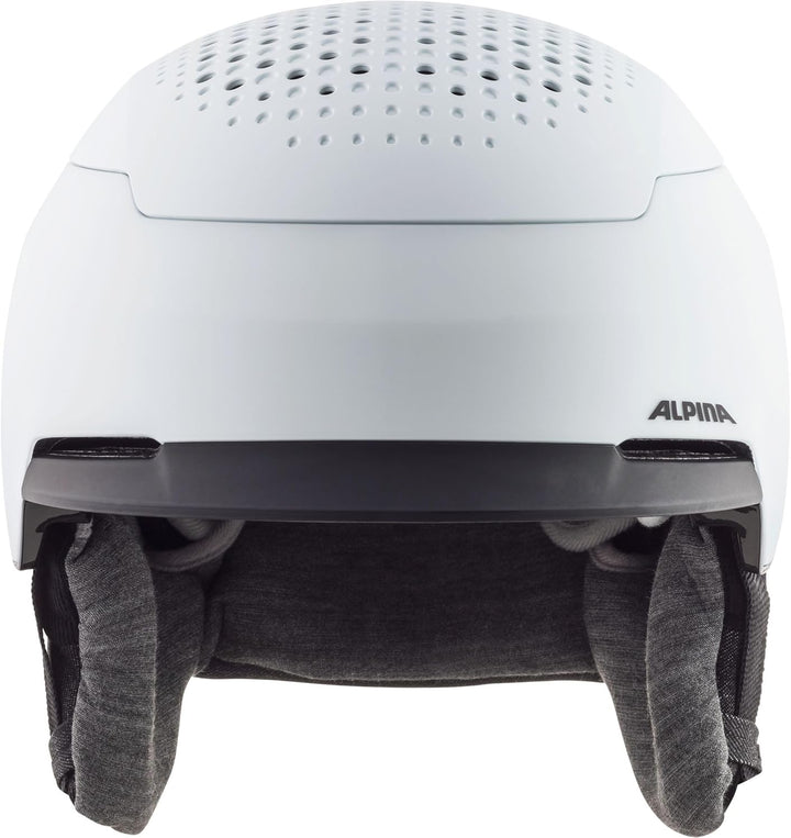 ALPINA Unisex - Erwachsene, GEMS Skihelm white matt 55-59 cm, white matt 55-59 cm
