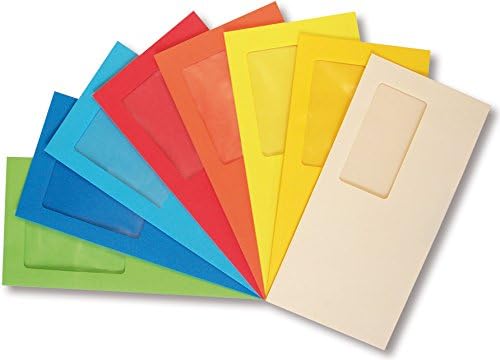 Elco Color Briefumschläge mit Fenster (lasertauglich) / hellchamois-creme / 114x229 mm (DL) / mit Ab