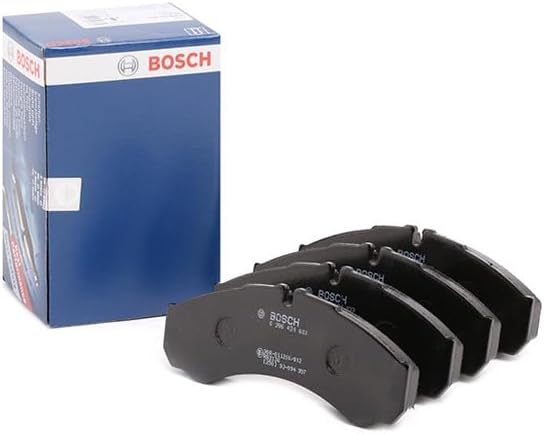 Bosch BP972 Bremsbeläge - Hinterachse - ECE-R90 Zertifizierung - vier Bremsbeläge pro Set