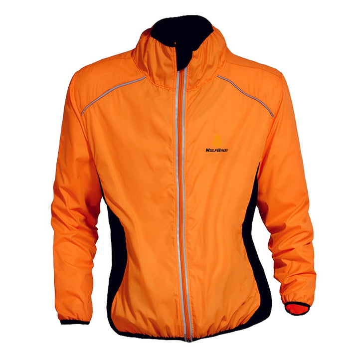 WOSAWE Herren-Fahrradjacke Winddichte wasserdichte MTB Mountainbike Jacket Für Radfahren, Joggen &amp; W