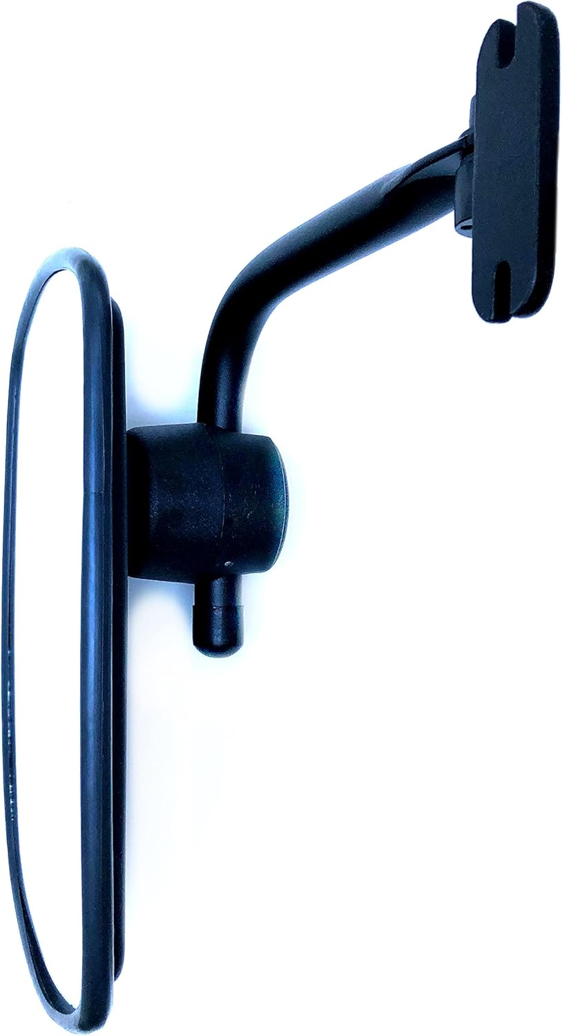 2x Aussenspiegel 260x155 mm ø14-30 mm und Spiegelhalter für Traktor Bagger Trecker