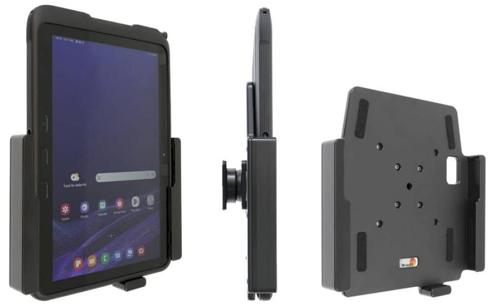 Brodit Gerätehalter 711328 | Made IN Sweden | für Smartphones - Samsung Galaxy Tab Active 4 Pro, Gal