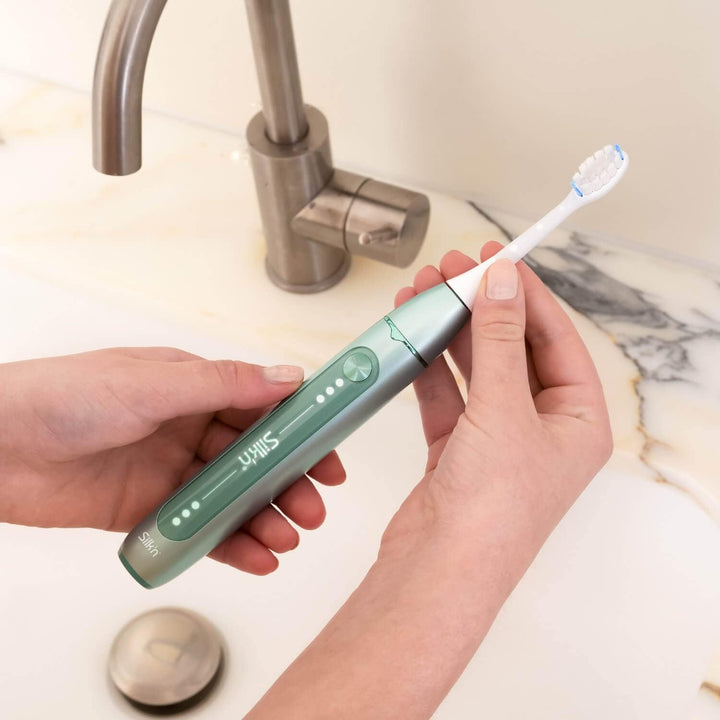 Silk'n SonicYou mint grün, Schallzahnbürste mit 300 Tagen Akkulaufzeit, Mint Grün