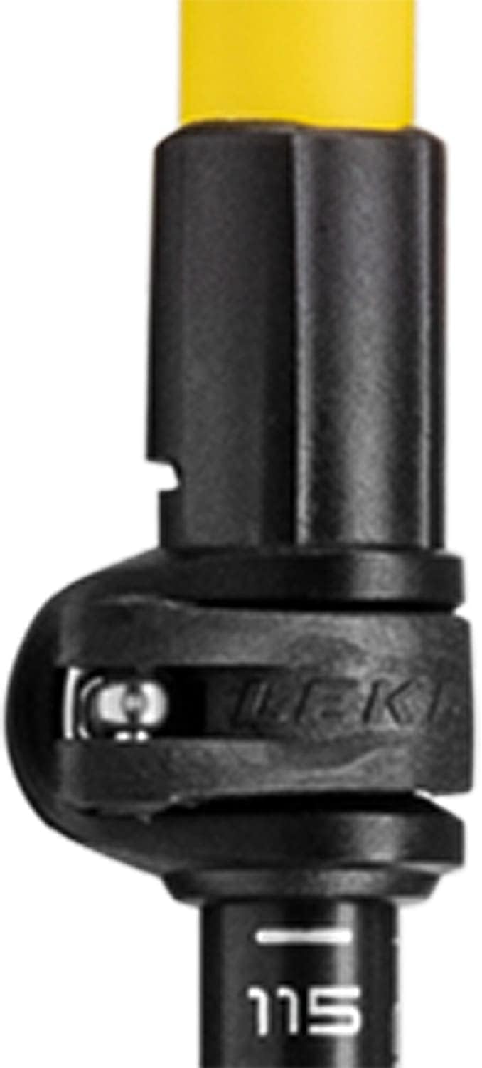 LEKI Goods schwarz-gelb-dunkelanthrazit 100-130cm Single, schwarz-gelb-dunkelanthrazit 100-130cm Sin