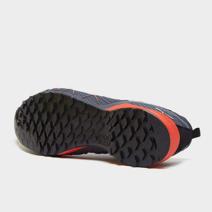 Salewa Wildfire Gore-Tex Herren Zustiegsschuhe, Ombre Blue Fluo Orange
