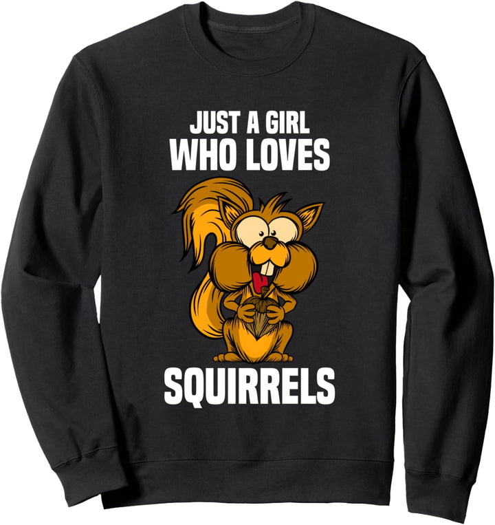 Streifenhörnchen Waldbewohner Nagetier Süsses Eichhörnchen Sweatshirt