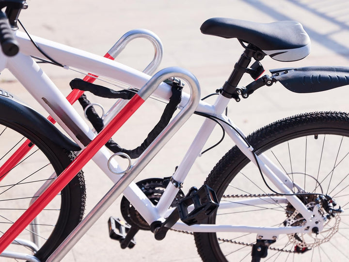 SCHULTE Regalwelt Fahrradparkständer E-Bike, für 2 Stellplätze, ca. 70x82x93 cm (LxHxB), modular, ve