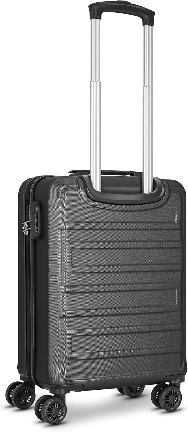 Worldpack New York 2.0 Handgepäck Koffer | Hartschalen Kabinentrolley mit 4-Rollen-System, arretierb