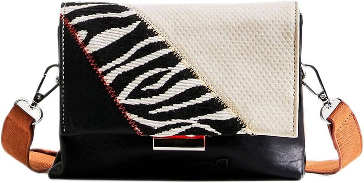 Desigual Damen Bols_Click Roda Across Body Bag, Brown, Einheitsgrösse EU