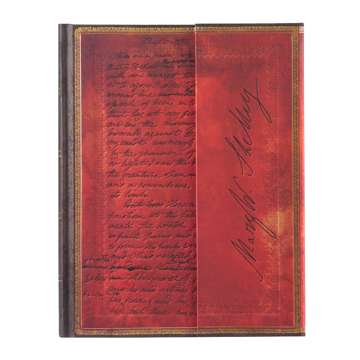 Mary Shelley, Frankenstein (Embellished Manuscripts Collection) Ultra Lined Hardback Journal (Wrap C